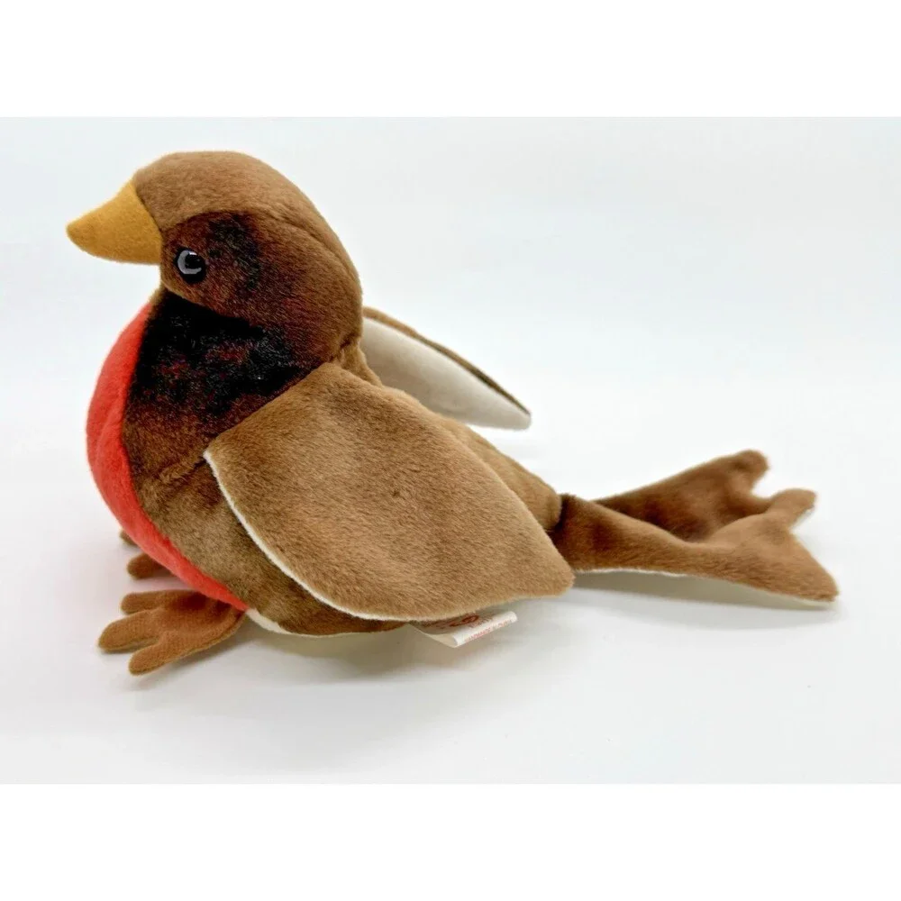 Ty Beanie Baby Early Robin Bird Plush 1998 Retired No Swing Tags Stuffed Toy